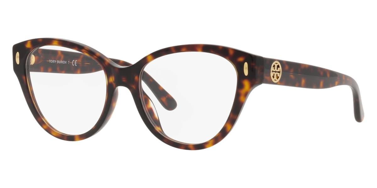 Tory Burch TY2122U 1728 Eyeglasses Dark Tortoise 52mm Women 2