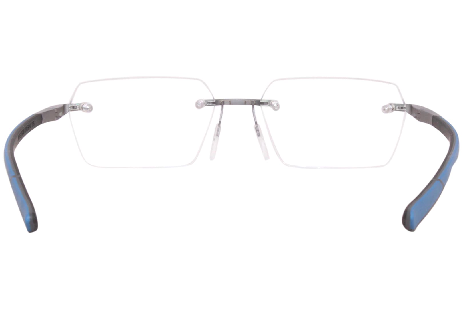 McLaren MLMS85O1 C04 Eyeglasses Gunmetal Blue 54mm Unisex 4