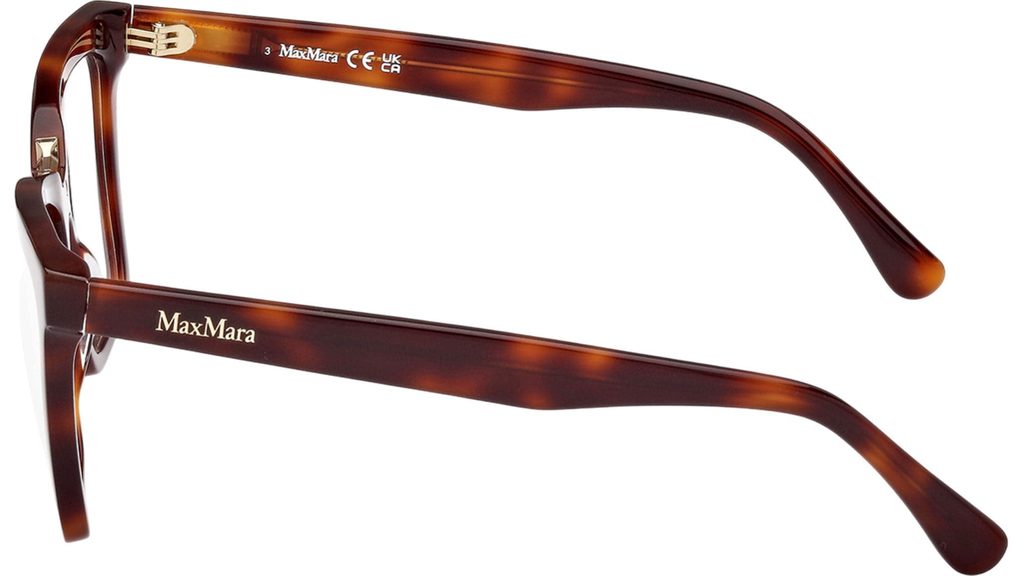 Max Mara MM5111 052 Eyeglasses Dark Havana 54mm 3