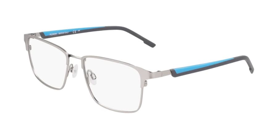 Flexon FLEXON E1154 048 Eyeglasses Satin Silver 54mm Men