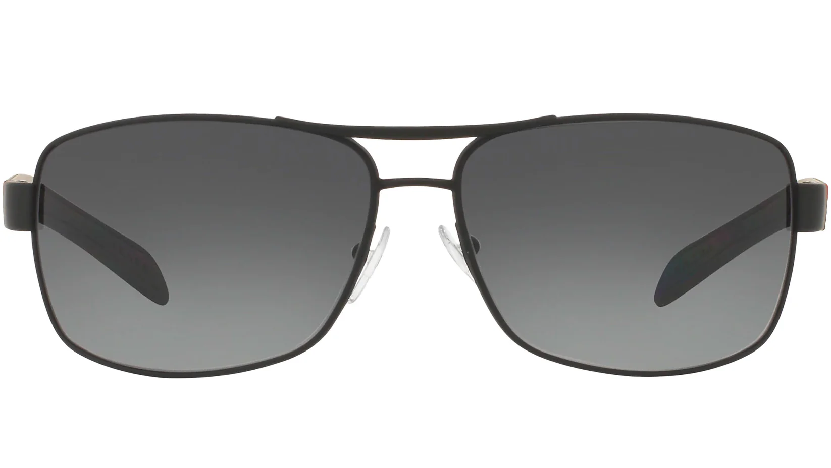 Prada PS54 DG05W1 Sunglasses Black Rubber 65mm Women