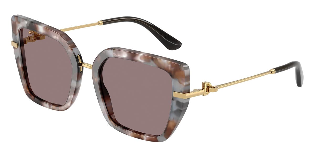 Dolce & Gabbana DG4474F 34457N Sunglasses Havana Grey 53mm Women 5