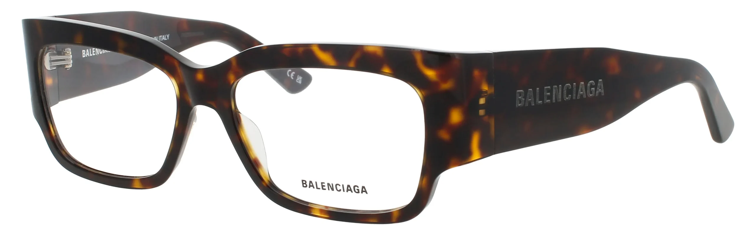 Balenciaga BB0332O 002 Eyeglasses Havana 54mm Men