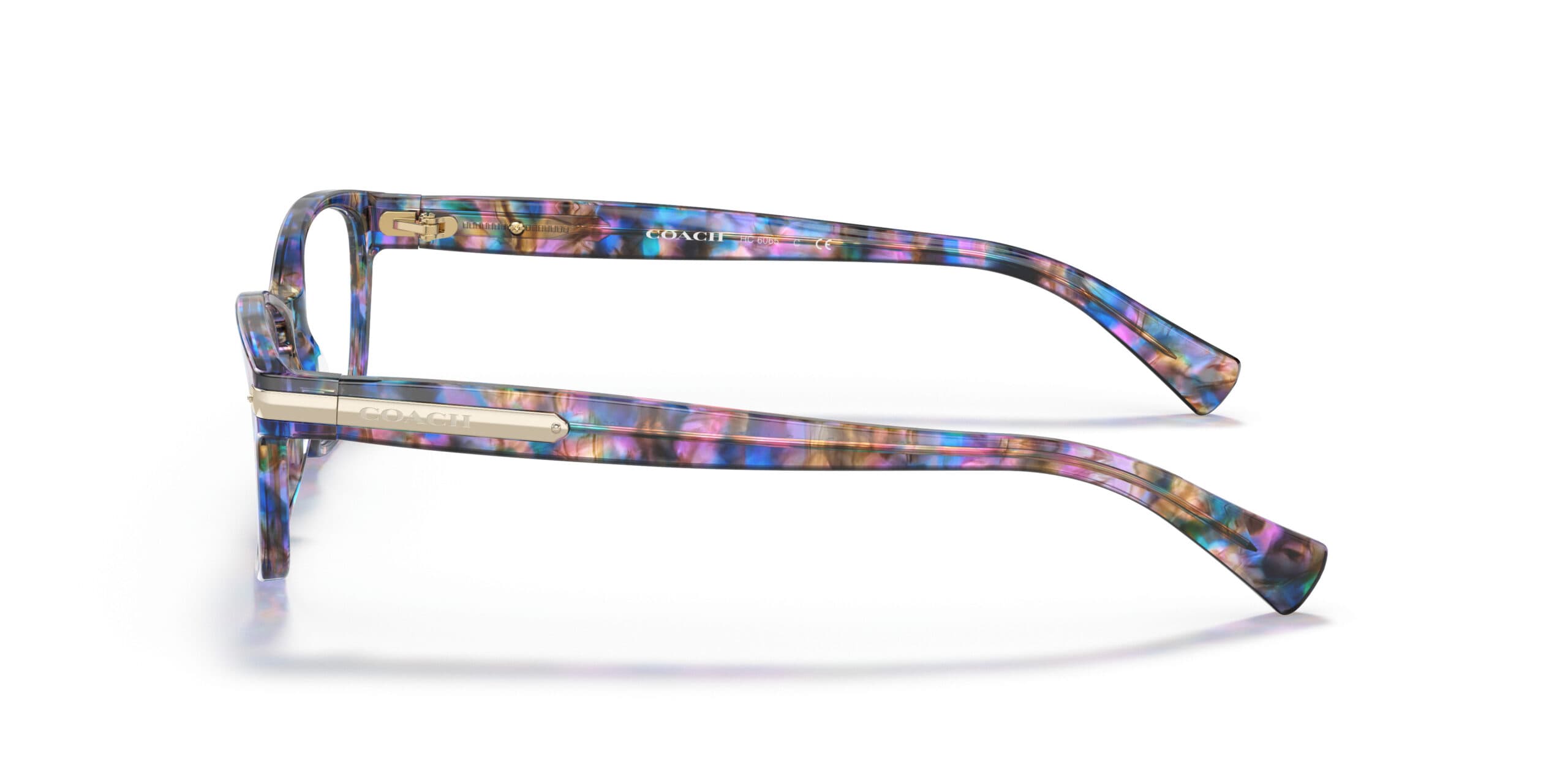 Coach HC6065 5288 Eyeglasses Purple 51mm Women 3