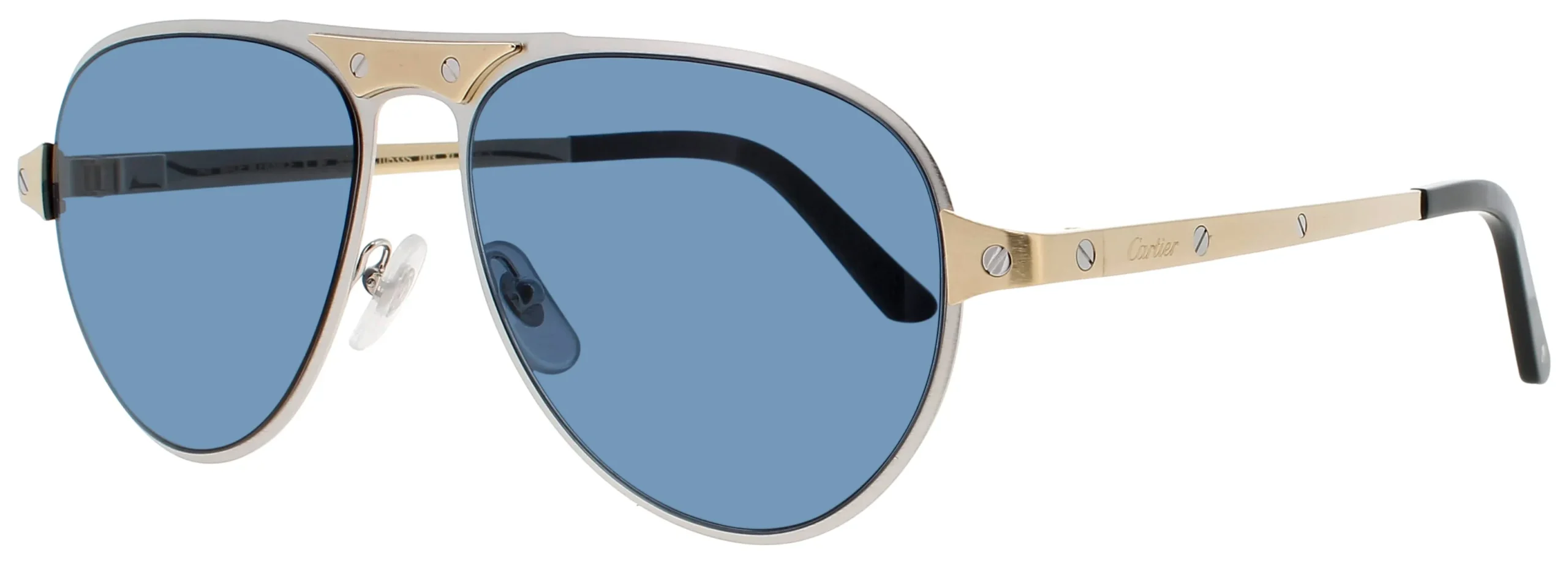 Cartier CT0533S 002 Sunglasses Gold 58mm Men