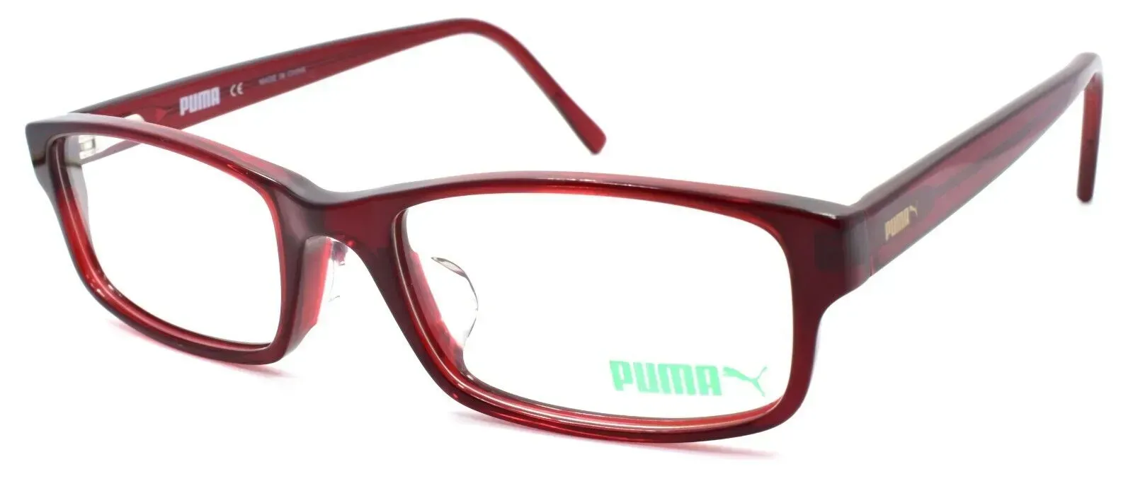 Puma PE0021OA 003 Eyeglasses Red 54mm Unisex