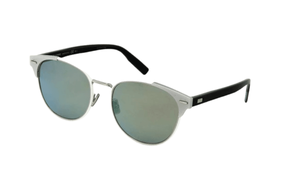 Dior Homme 0206S SVM/QU Sunglasses Silver/white 54mm Men