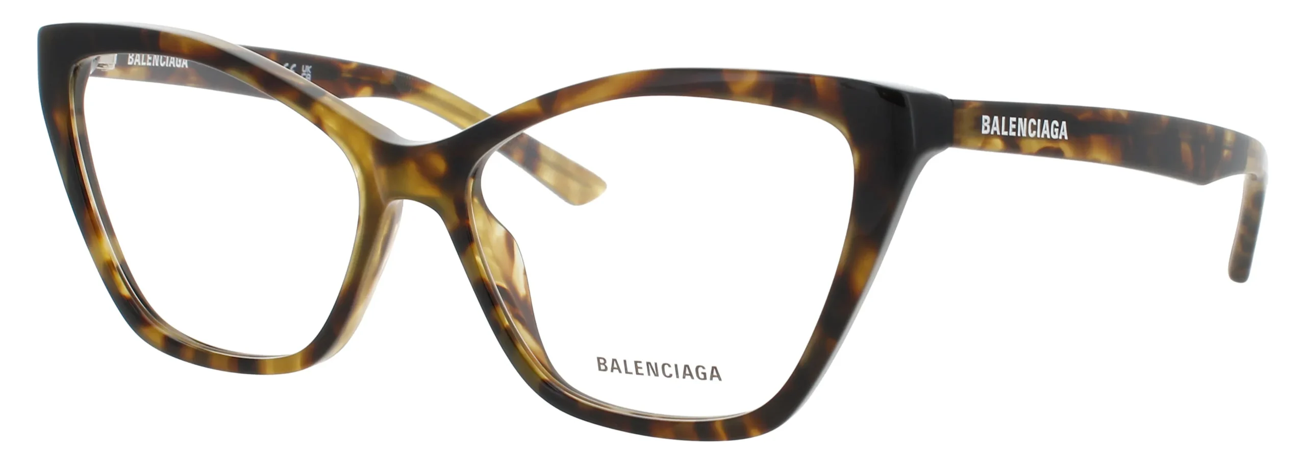 Balenciaga BB0405O 003 Eyeglasses Havana 57mm Women