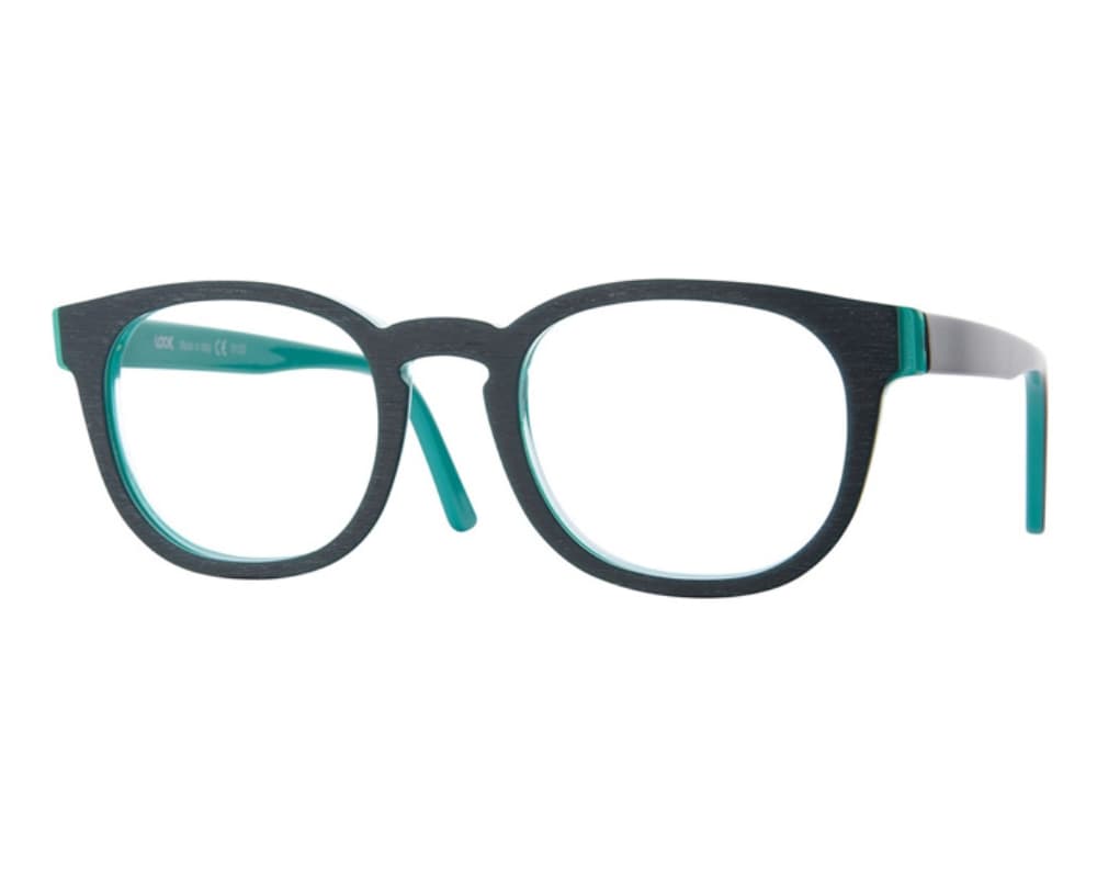Look 5395 C3 Eyeglasses Black Green 47mm Men