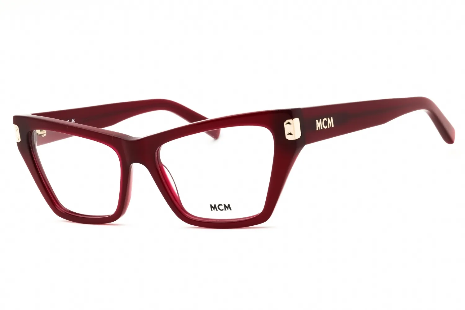 MCM MW5005 069 Eyeglasses Shiny Bordeaux 53mm Women