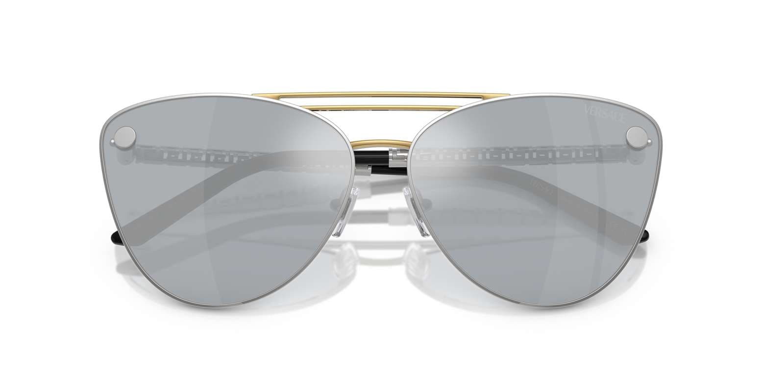 Versace 0VE2267 15141U Sunglasses Silver 64mm 5
