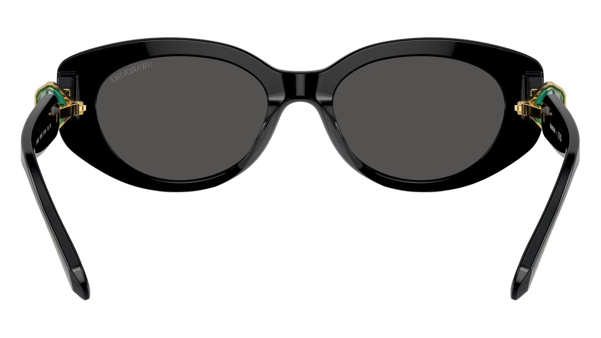 Swarovski SK6002 100187 Sunglasses Shiny Black 53mm Women 4