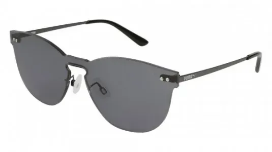 Puma PU0137S 001 001 Sunglasses Grey 99mm Women