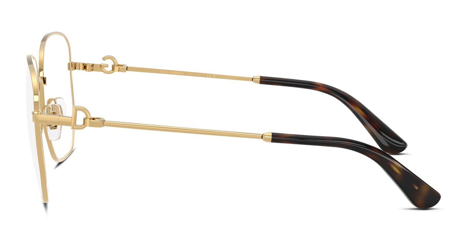 Dolce & Gabbana 0DG1356 02 Eyeglasses Gold 57mm Women 3