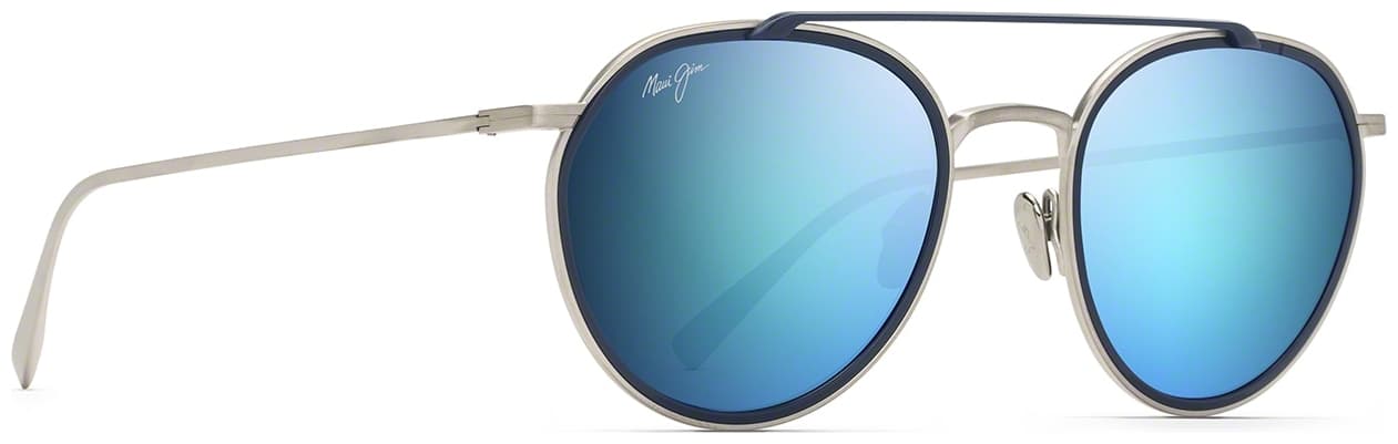Maui Jim Bowline MJ557 17M Sunglasses Silver 53mm Unisex