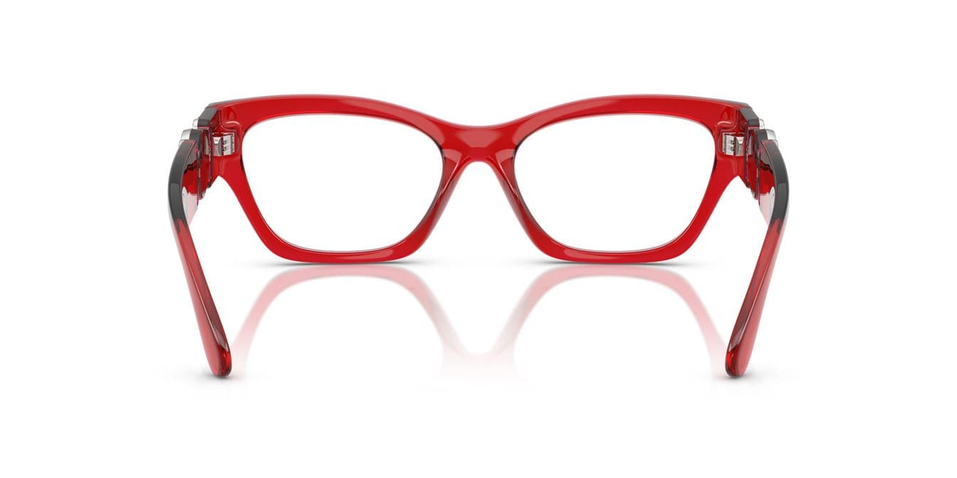 Versace 0VE3367U 5495 Eyeglasses Transparent Red 54mm 4