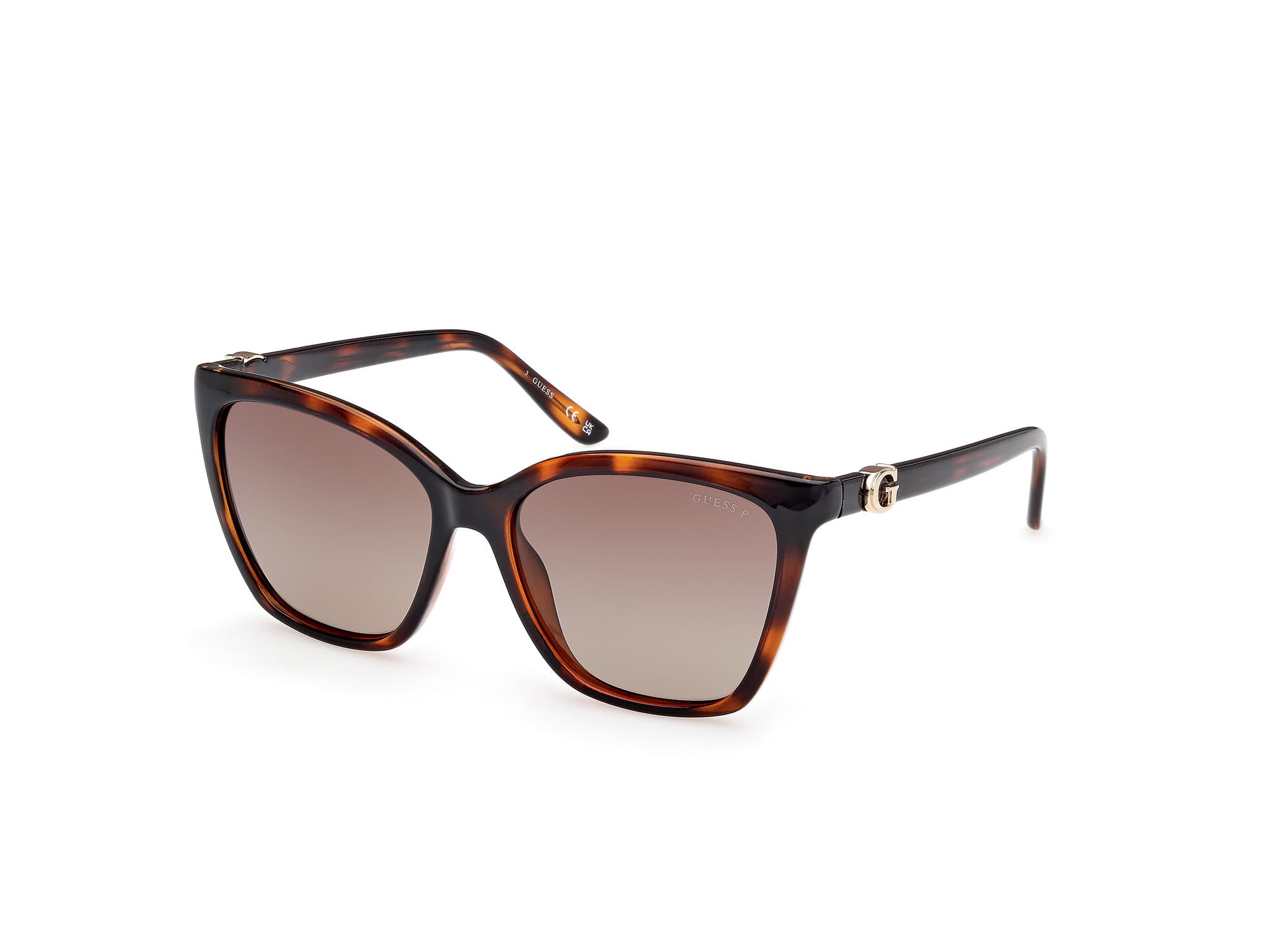 Guess GU00191 52H Sunglasses Dark Havana 56mm Women