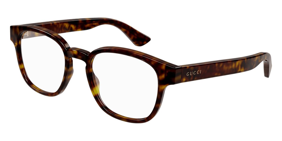 Gucci GG1343O 002 Eyeglasses Brown 49mm Unisex