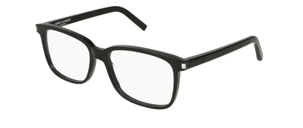 Saint Laurent SL89 007 Eyeglasses Black 56mm Men