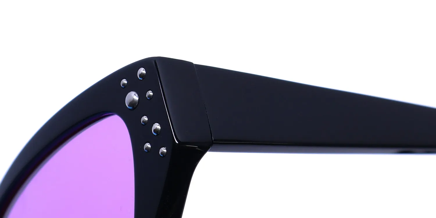 Diff 0434 Tonks Harry Potter bkpln Sunglasses Black 54mm 6