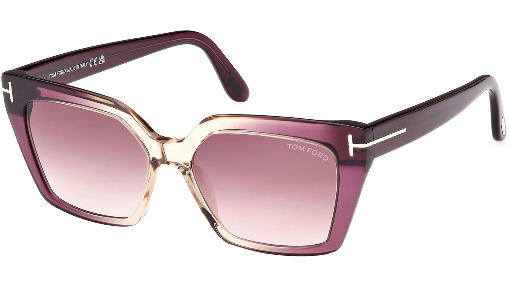 Tom Ford FT1030 83Z Sunglasses Violet 53mm