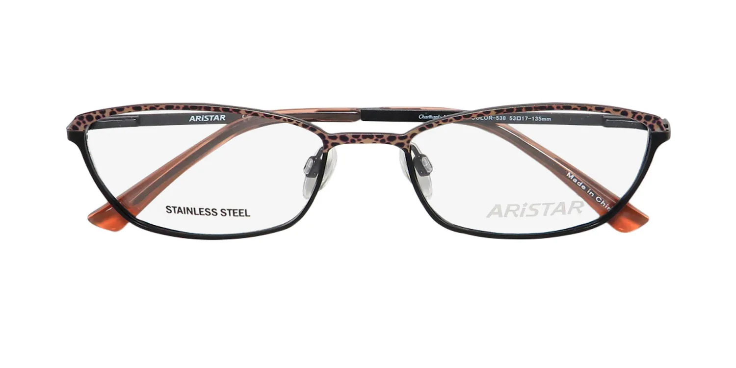 Aristar 18430 538 Eyeglasses Black 53mm 2