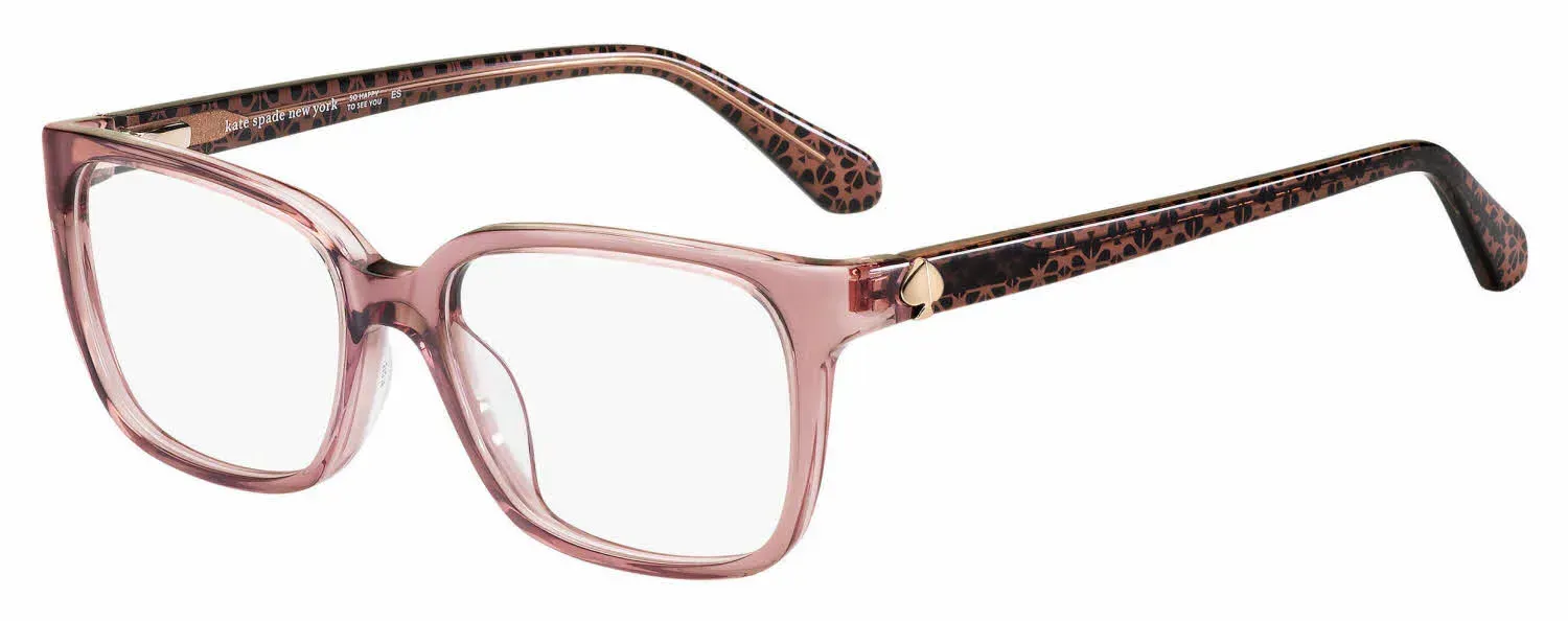 Kate Spade Jordana Eyeglasses Clear Light Pink 51mm Women