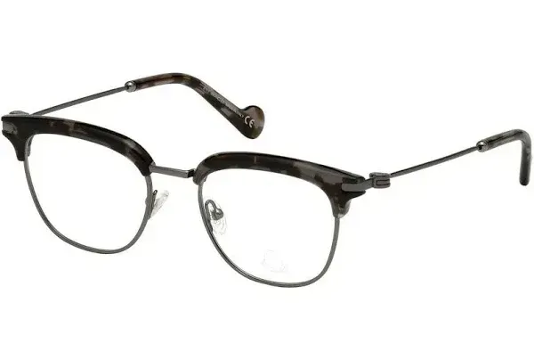 Moncler ML5021 A55 Eyeglasses Black 49mm Unisex