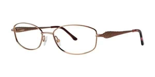 Dana Buchman Abbatha Eyeglasses Brown 53mm Women