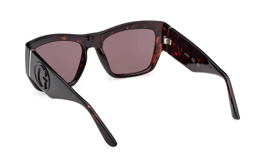 Guess GU00252 52E Sunglasses Dark Havana 54mm Women 4