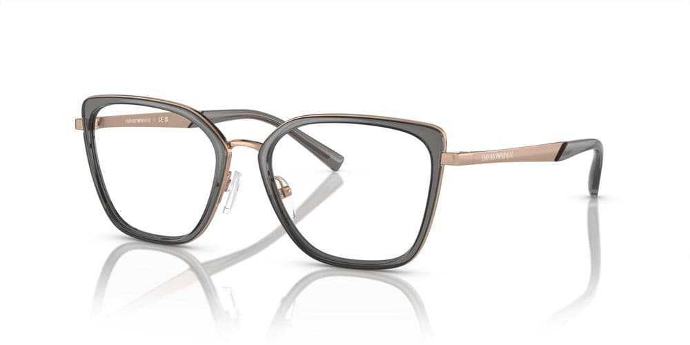 Emporio Armani EA1152 3361 Eyeglasses Shiny Rose Gold 50mm Women