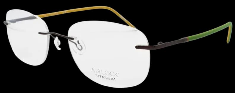 Airlock Endless 206 301 Eyeglasses Olive 01mm Unisex