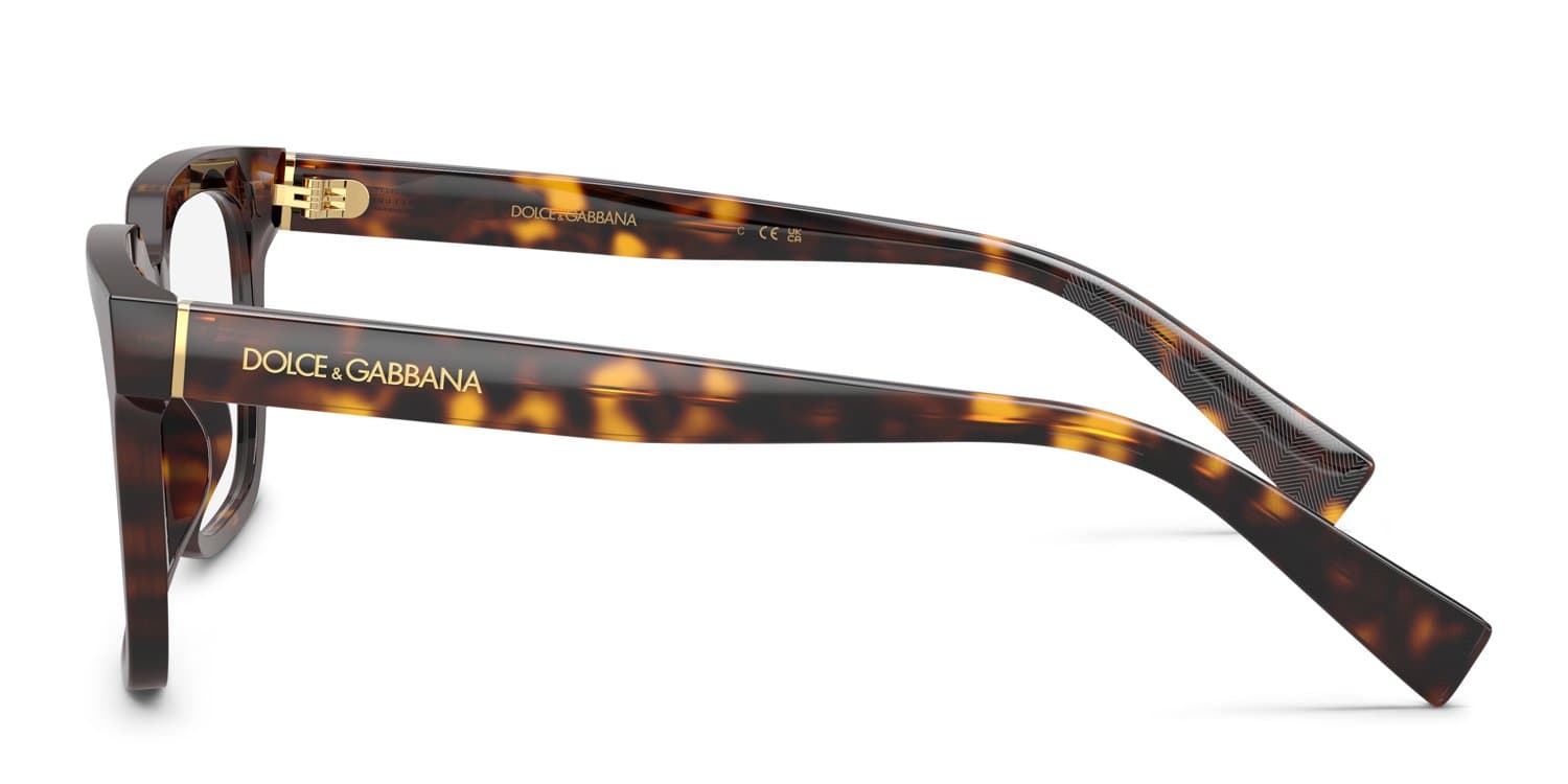 Dolce & Gabbana 0DG3422 502 Eyeglasses Havana 53mm Men 3