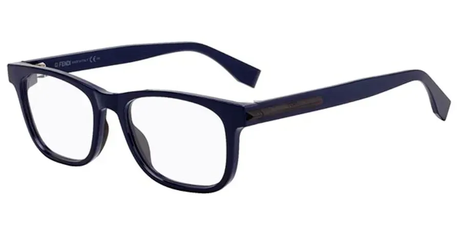 Fendi FFM0037 PJP Eyeglasses Blue 52mm Men