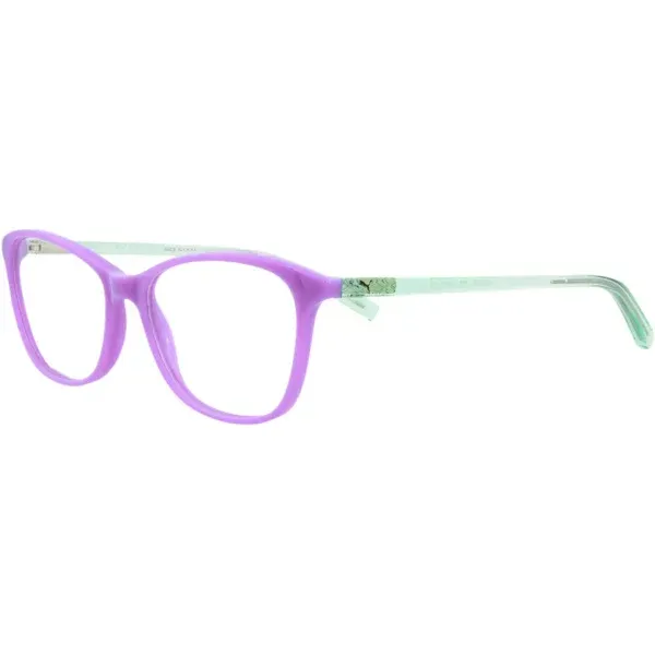 Puma PJ0033O 004 Eyeglasses Violet Green 49mm Kids