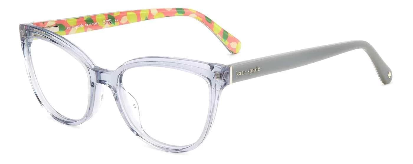 Kate Spade LUCINDA 0KB7 00 Eyeglasses Transparent Grey 52mm Women