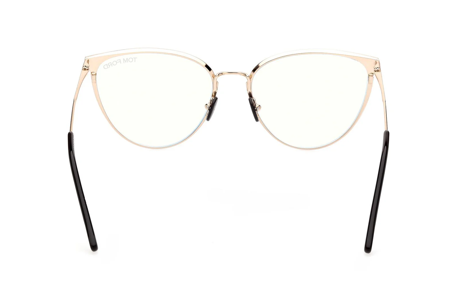 Tom Ford FT5840B 001 Eyeglasses Shiny Black 56mm Women 4