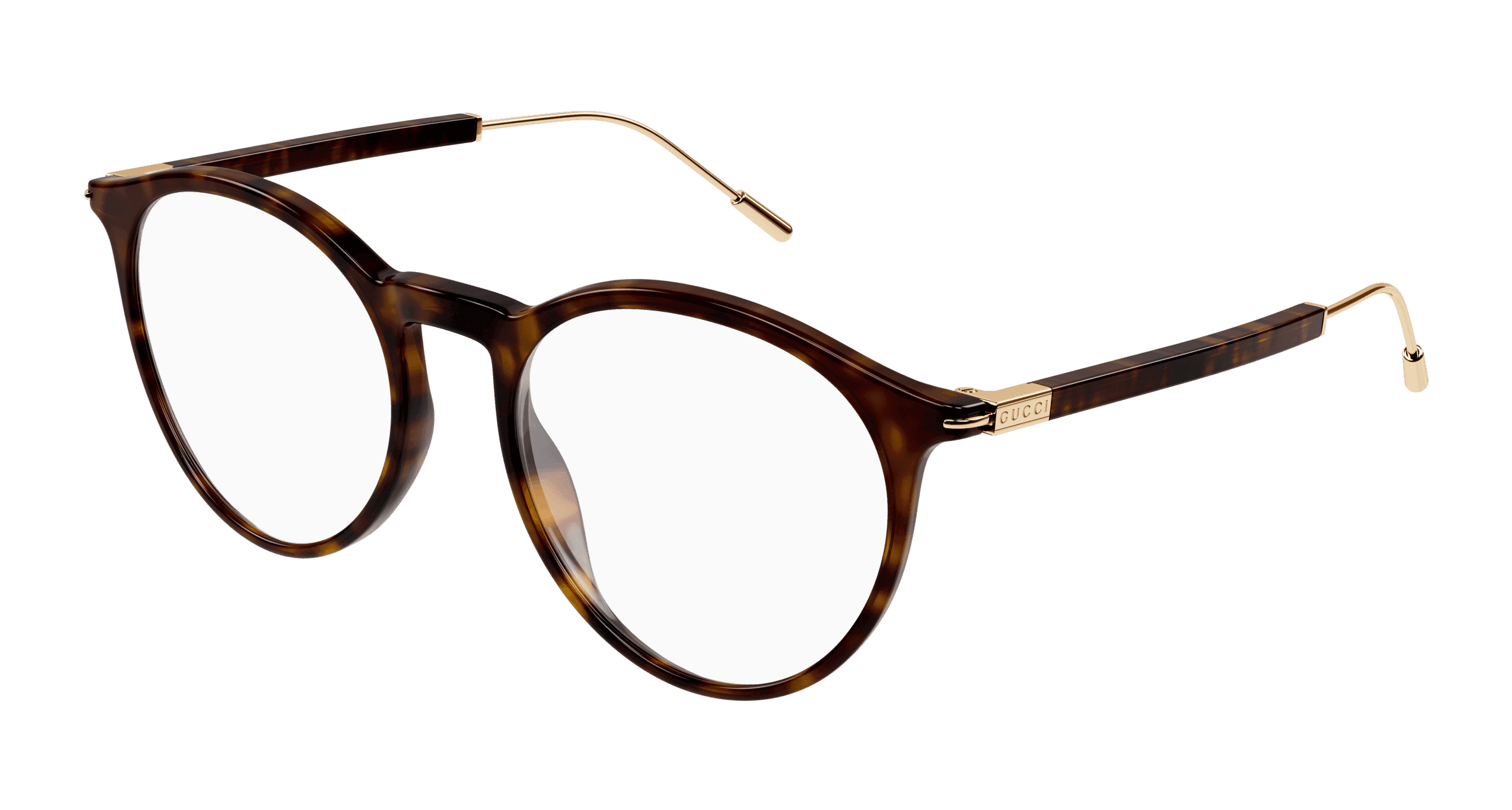 Gucci GG1274O 002 Eyeglasses Havana 52mm Women