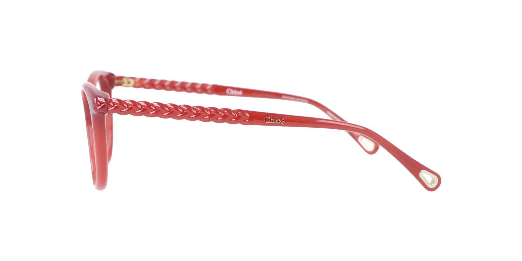 Chloé CH0005O 006 Eyeglasses Red 52mm Women 2