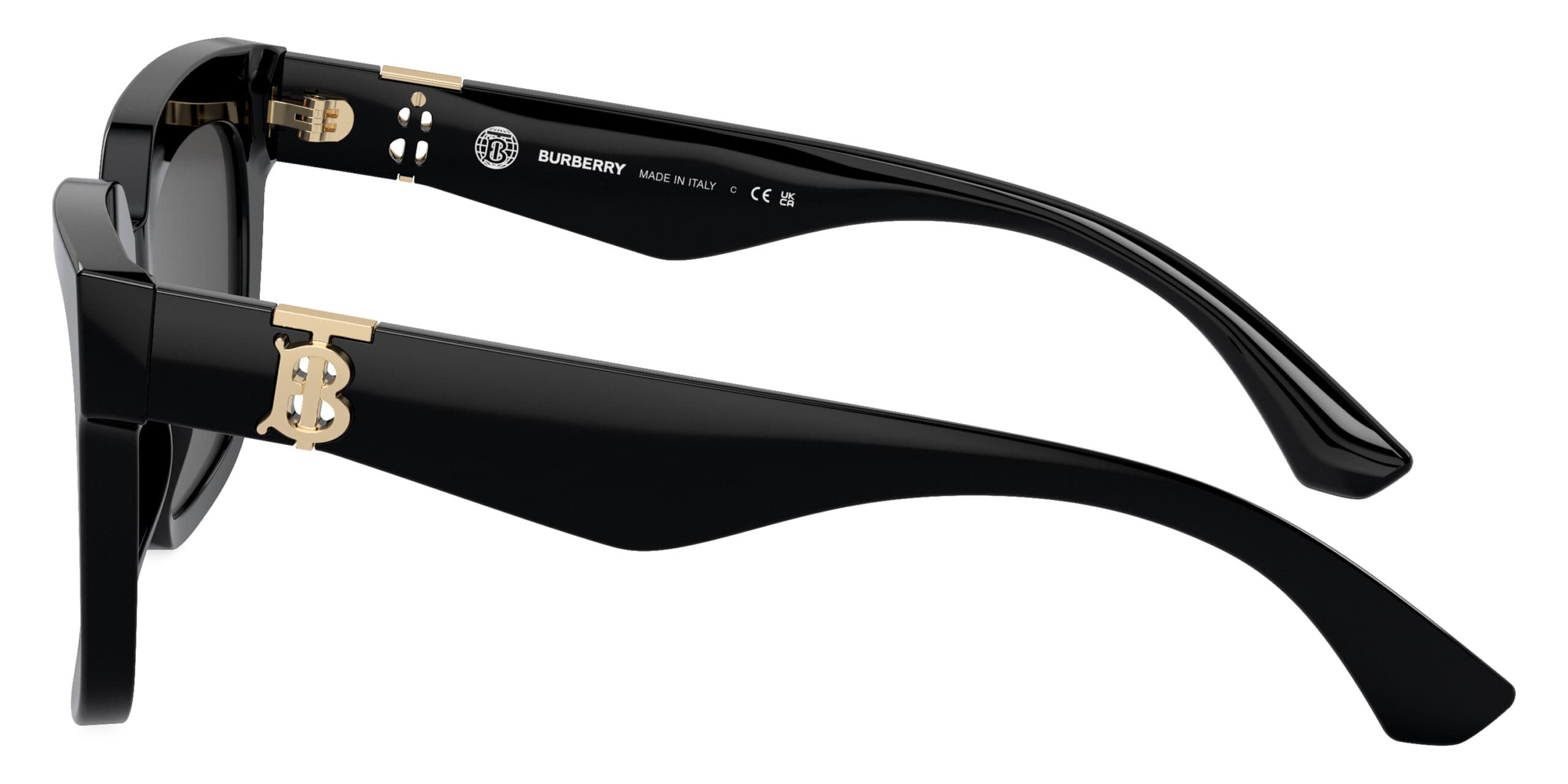 Burberry B4419F 3001/87 Sunglasses Black 54mm Women 2