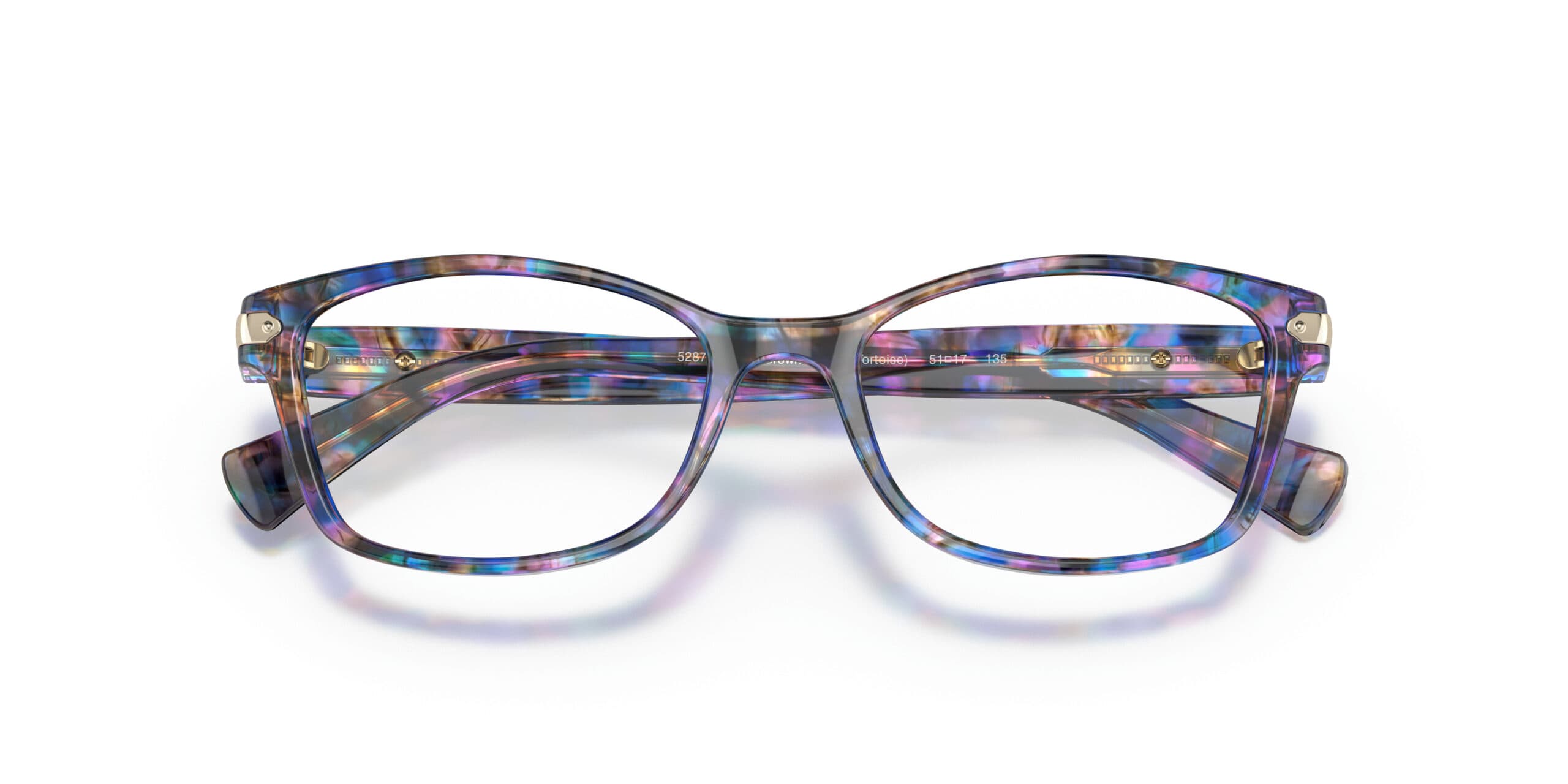 Coach HC6065 5288 Eyeglasses Purple 51mm Women 5