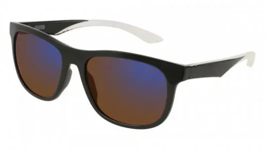 Puma PU0100S 007 Sunglasses Black 55mm Unisex