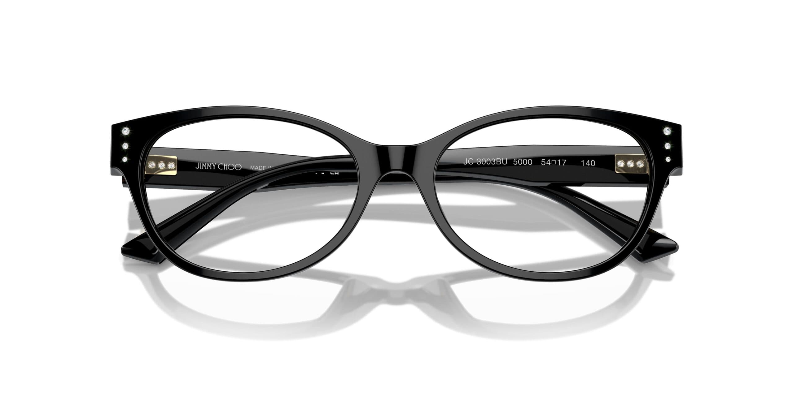 Jimmy Choo JC3003BU 5000 Eyeglasses Black 54mm Women 5