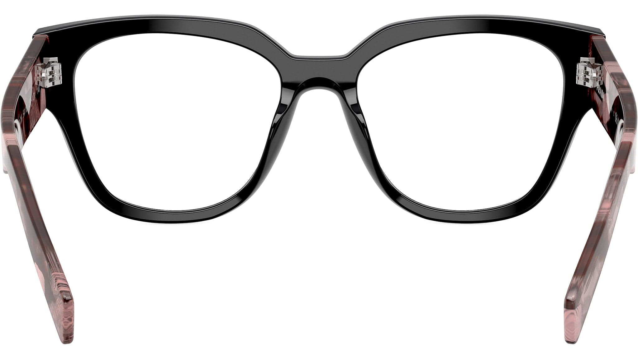 Prada PR C06V 28F1O1 Eyeglasses Glossy Black 52mm Women 4