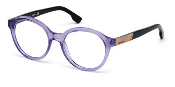 Diesel DL5091 DL5091 Eyeglasses Shiny Violet 51mm Unisex