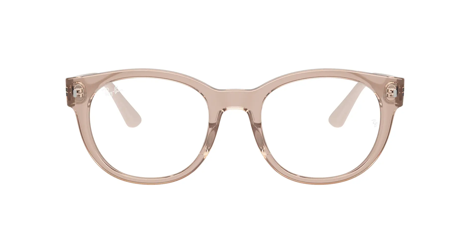 Ray-Ban RB7227 8203 RX7227 Eyeglasses Beige 53mm Unisex 4