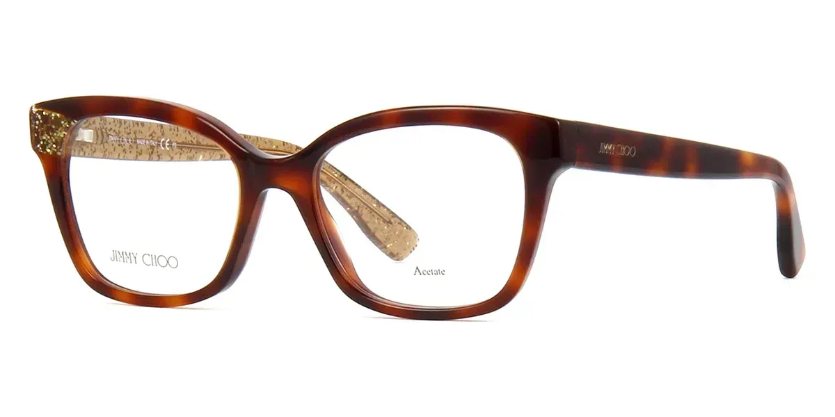 Jimmy Choo JC150 Q9W Eyeglasses Tortoiseshell 50mm Women