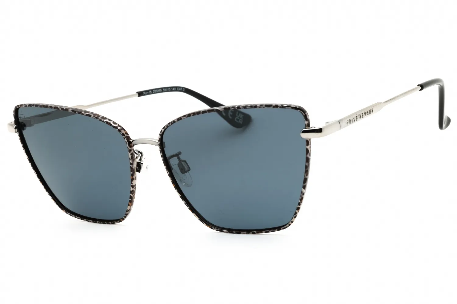Prive Revaux PURR/S 02BS M9 Sunglasses Pattern Si 59mm Women