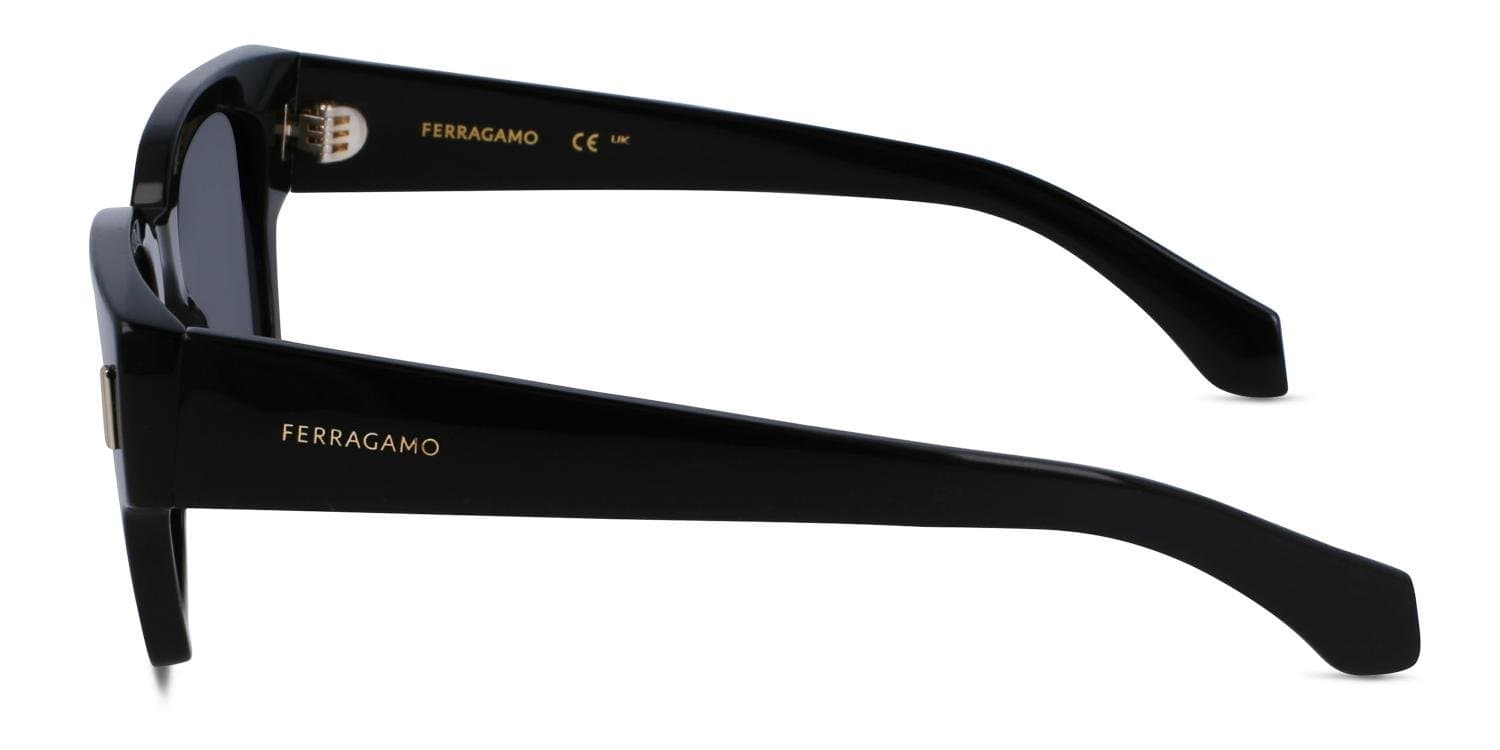 Salvatore Ferragamo SF2010S 001 Sunglasses Black 52mm Men 3