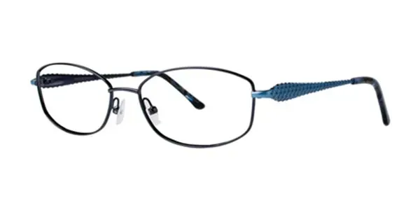 Dana Buchman Abbatha Eyeglasses Navy 53mm Women